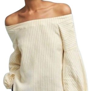 Anthropologie Off Shoulder Top